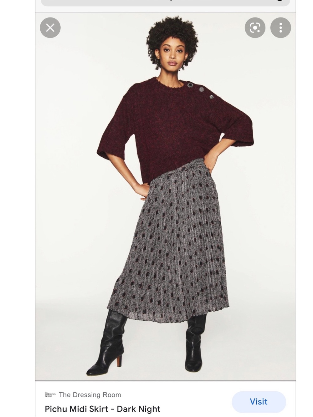 Ba&sh Midi Skirt